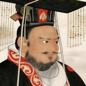 曹丕肖像