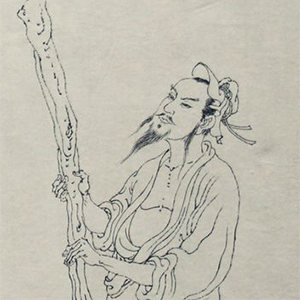 梁鸿肖像