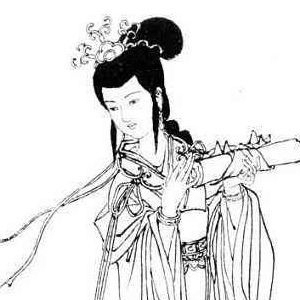 刘细君肖像