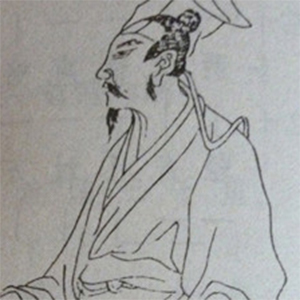 钱珝肖像